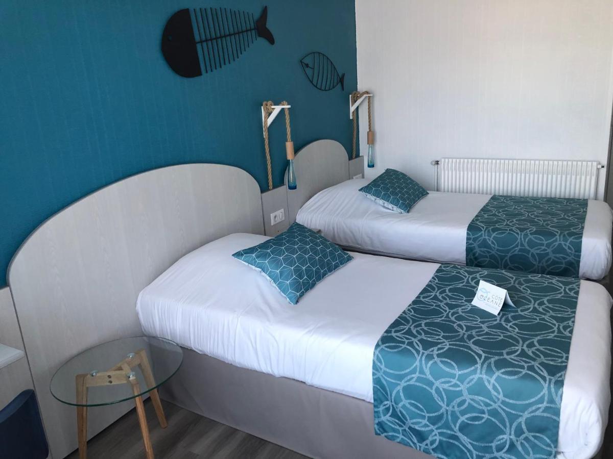 סן ז'אן דה מון Hotel La Cote Oceane- 250 M Plage מראה חיצוני תמונה
